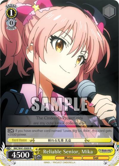 Reliable Senior, Mika