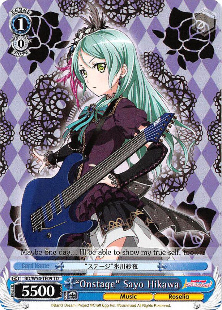 "Onstage" Sayo Hikawa