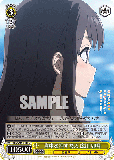 Encouraging Answer, Uzuki Hirokawa