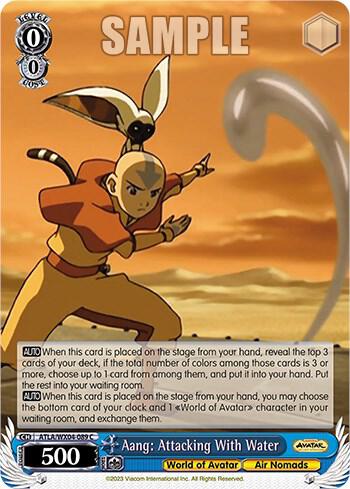 Aang: Attacking With Water