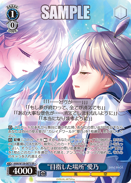 “目指した場所”愛乃