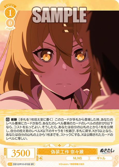 ギソウコウサク ナナセ