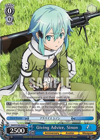 Giving Advice, Sinon