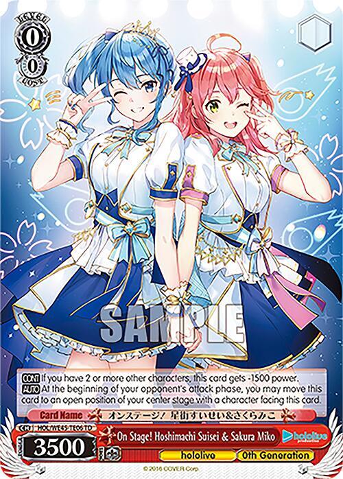 On Stage! Hoshimachi Suisei & Sakura Miko