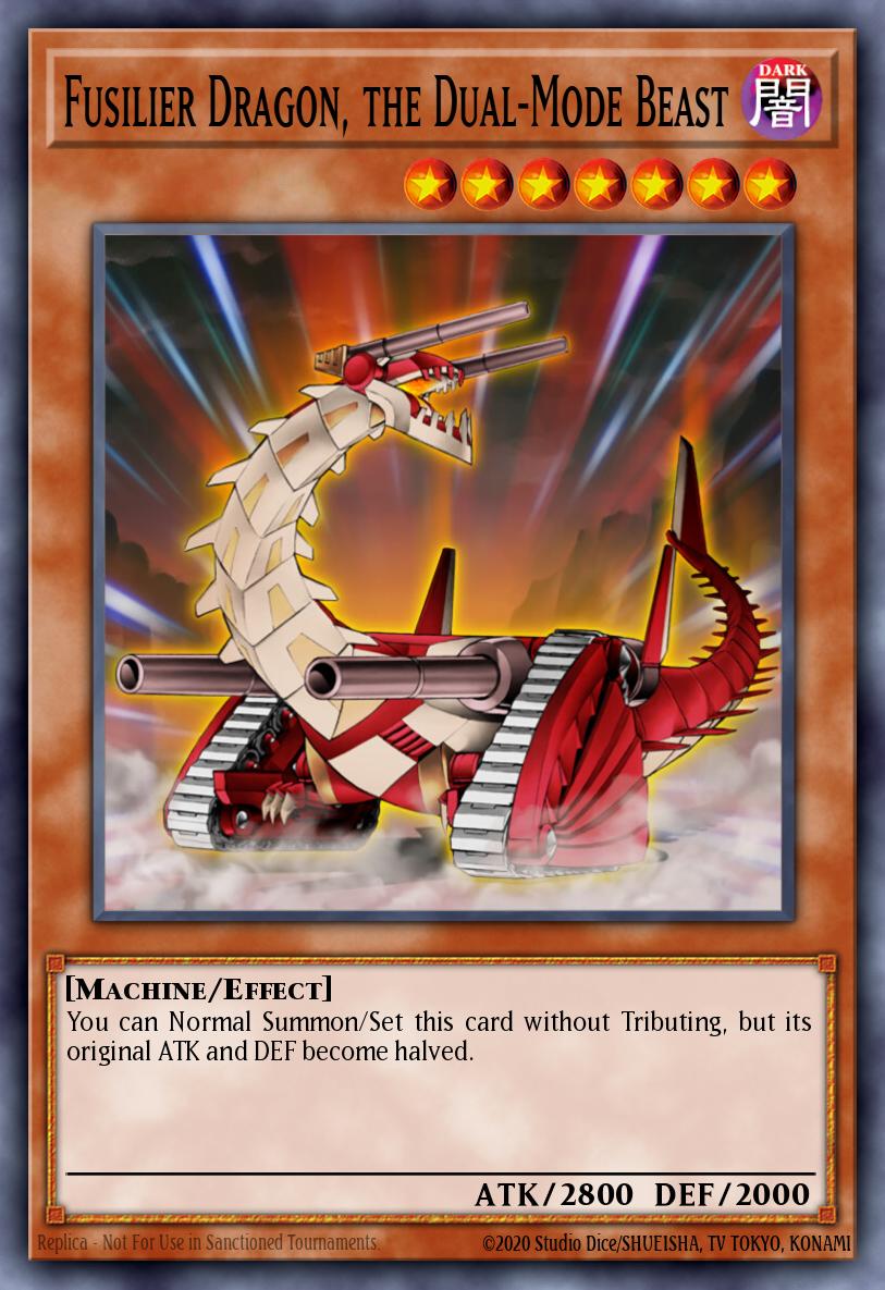 Fusilier Dragon, the Dual-Mode Beast