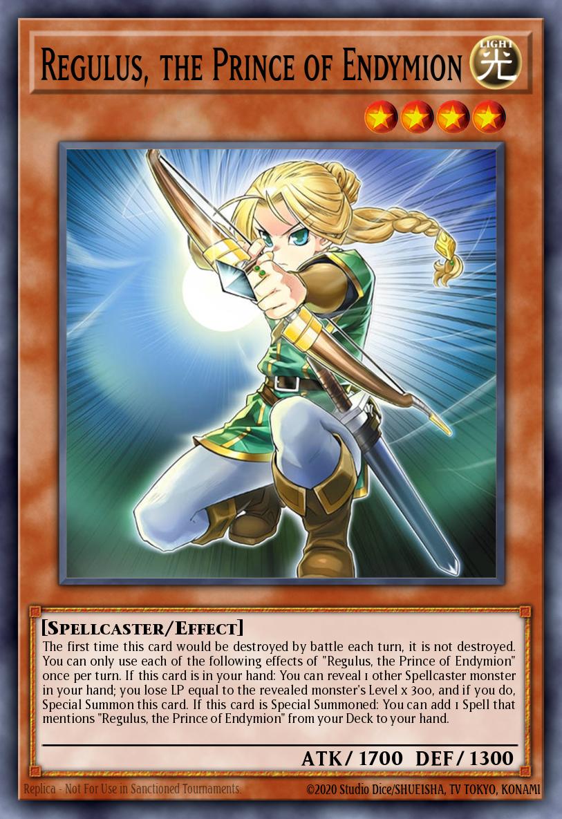 Regulus, the Prince of Endymion