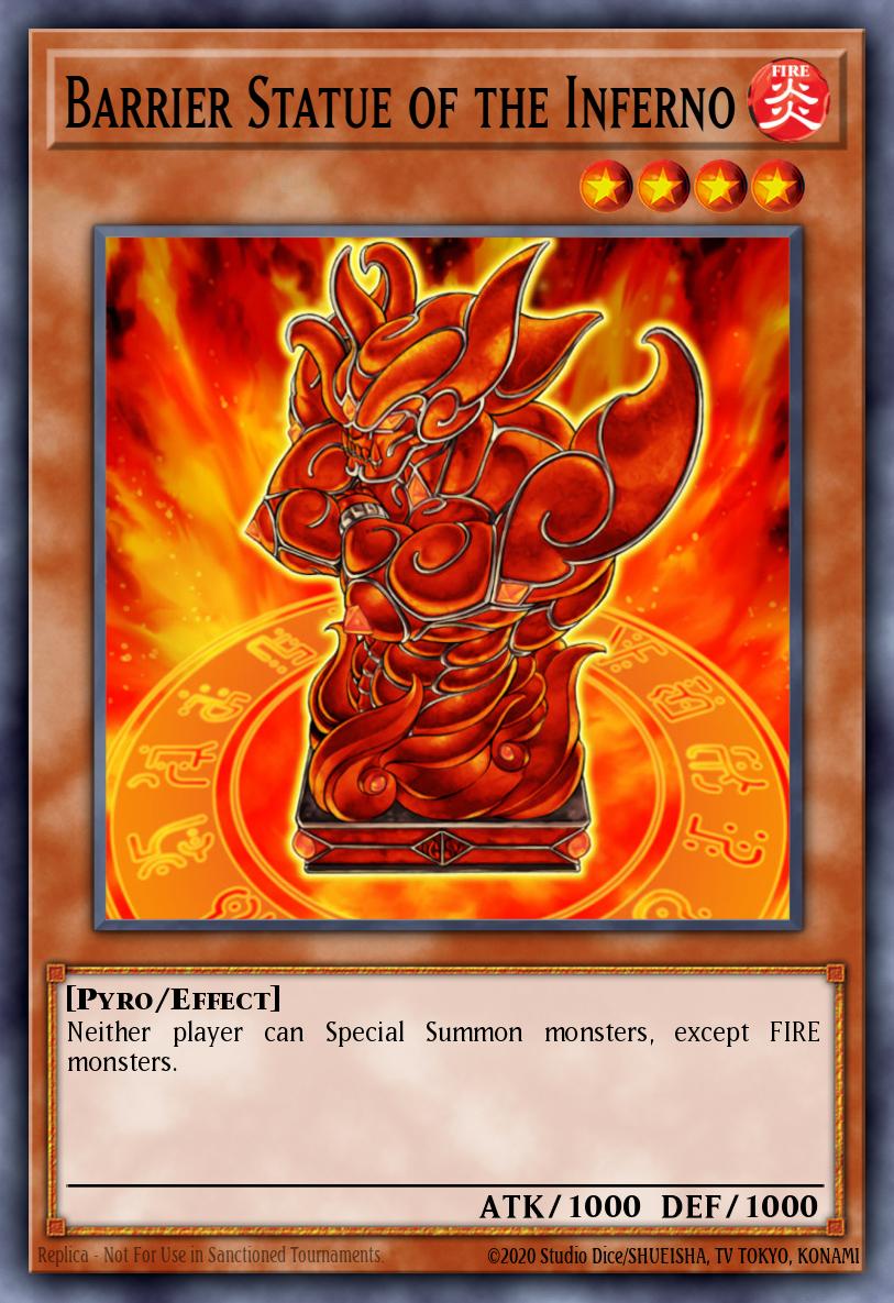 Barrier Statue of the Inferno