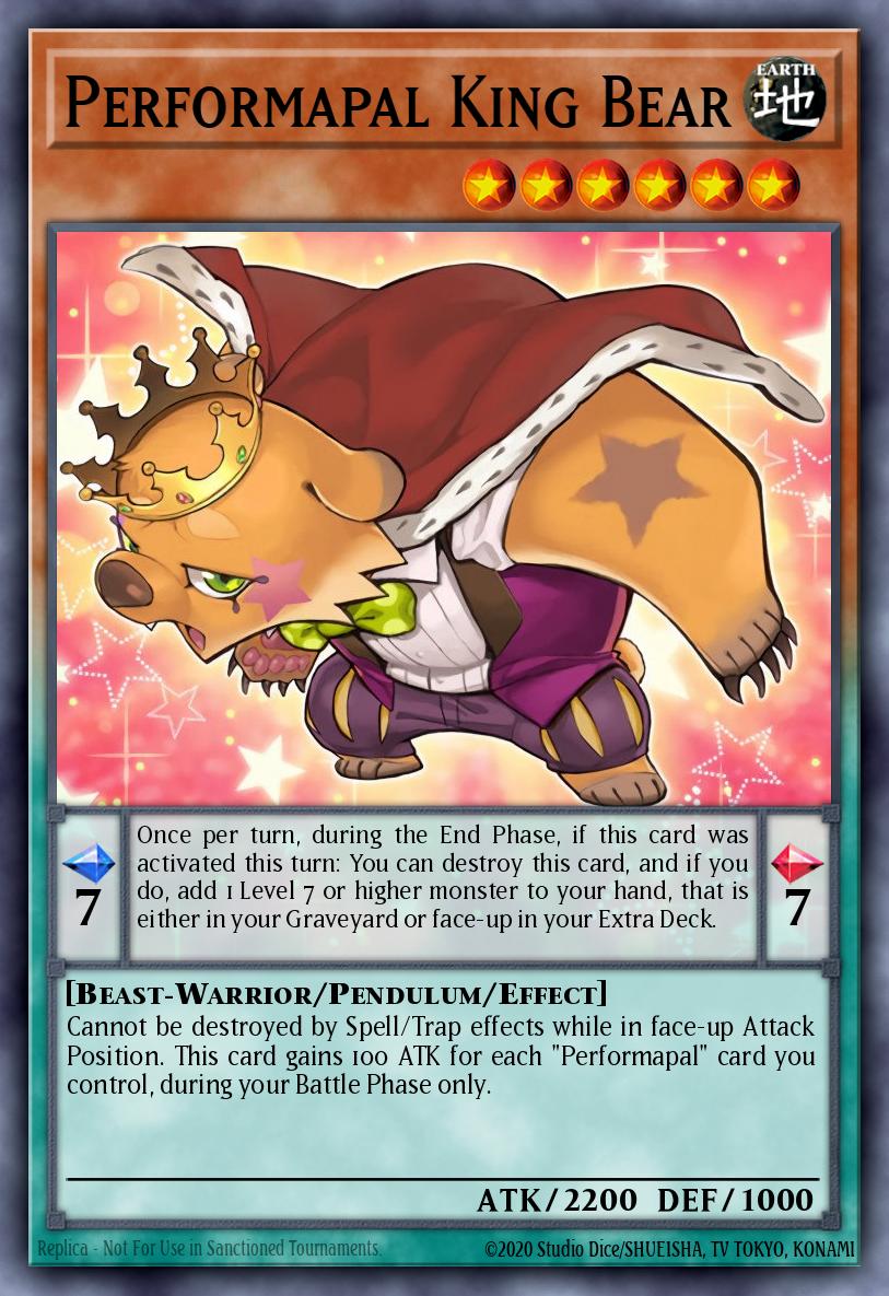 Performapal King Bear