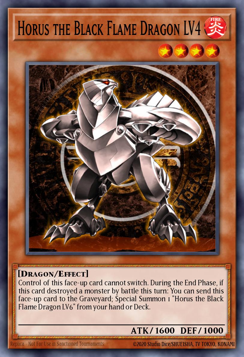 Horus the Black Flame Dragon LV4
