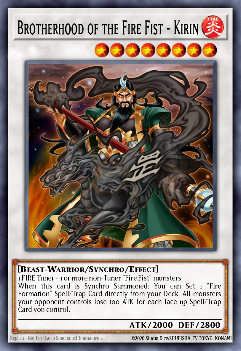 Brotherhood of the Fire Fist - Kirin