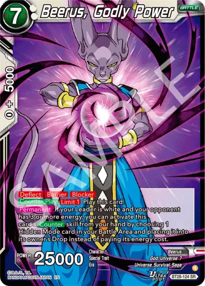 Beerus, Godly Power