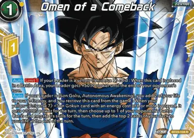 Omen of a Comeback