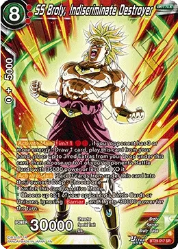 SS Broly, Indiscriminate Destroyer