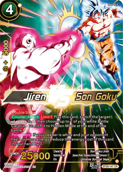 Jiren VS Son Goku