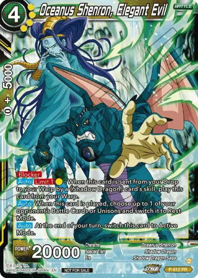 Oceanus Shenron, Elegant Evil