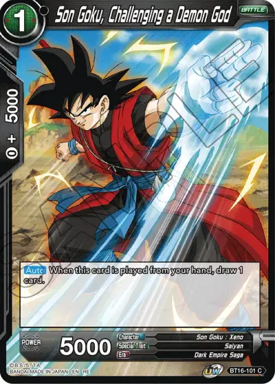 Son Goku, Challenging a Demon God