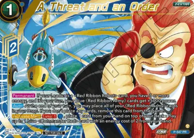 A Threat and an Order
