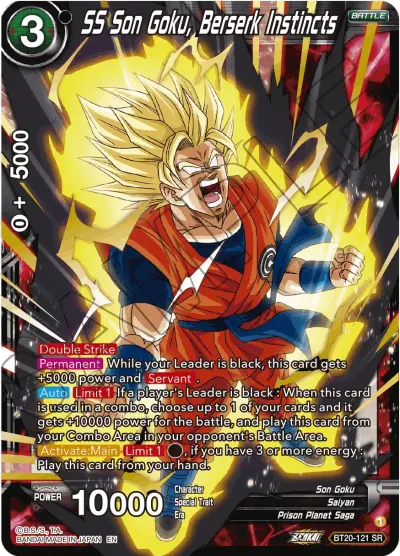 SS Son Goku, Berserk Instincts