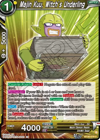 Majin Kuu, Witch's Underling