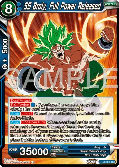 SS Broly, Full Power Released