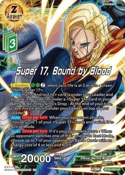 Super 17, Bound by Blood