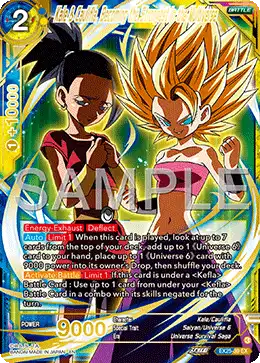 Kale & Caulifla, Becoming the Strongest in the Multiverse