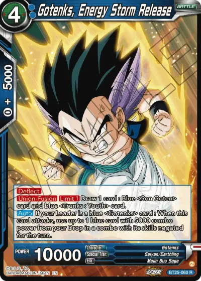 Gotenks, Energy Storm Release