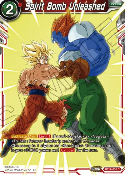 Spirit Bomb Unleashed