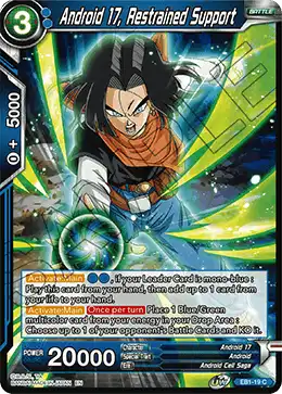 Android 17, Restrained Support