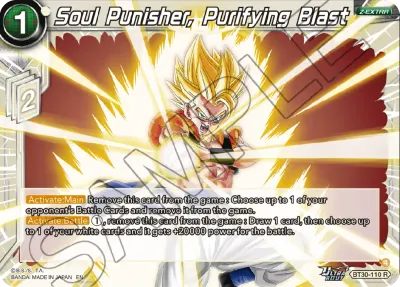 Soul Punisher, Purifying Blast