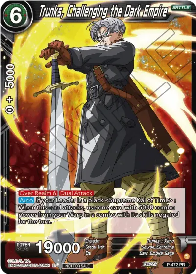 Trunks, Challenging the Dark Empire
