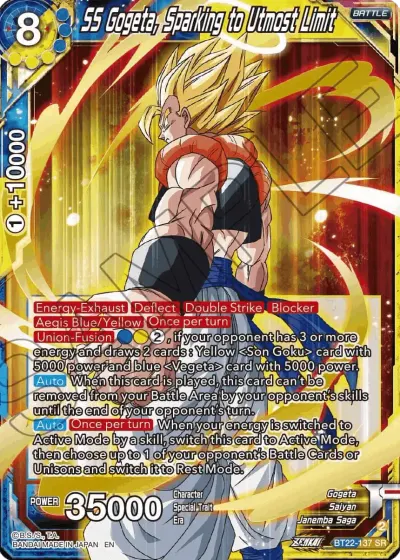 SS Gogeta, Sparking to Utmost Limit
