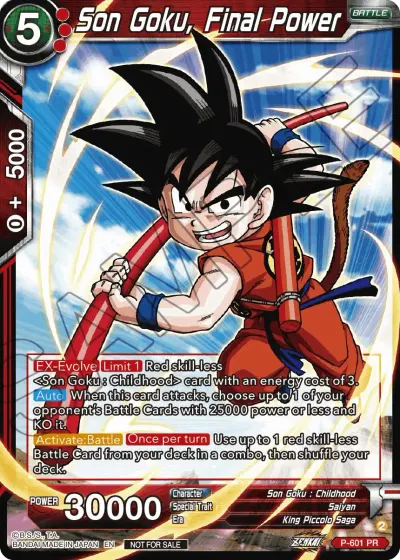 Son Goku, Final Power