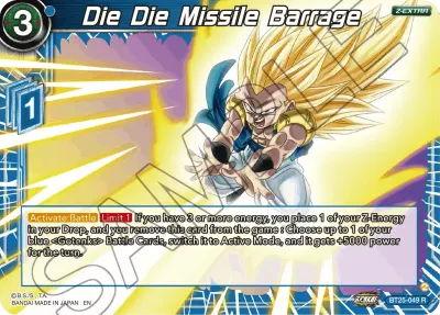 Die Die Missile Barrage