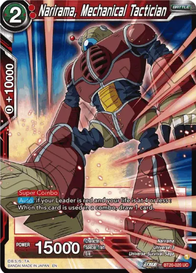 Narirama, Mechanical Tactician