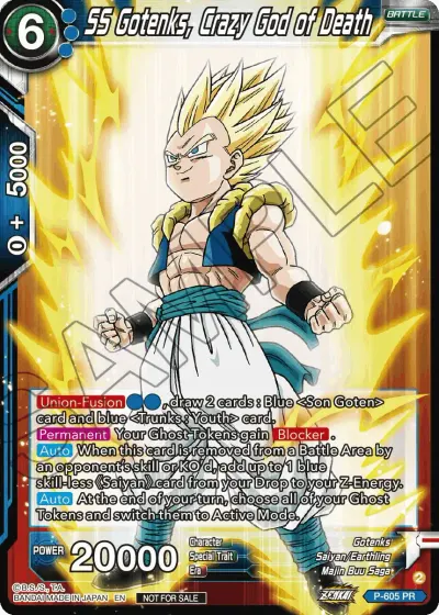 SS Gotenks, Crazy God of Death