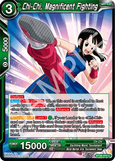 Chi-Chi, Magnificent Fighting