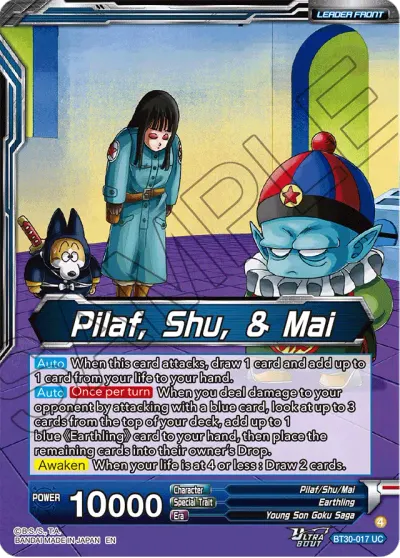 Pilaf, Shu, & Mai