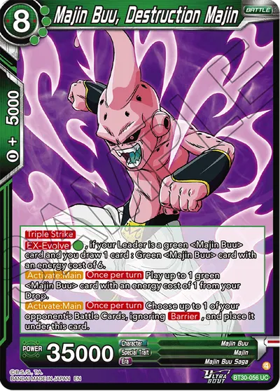 Majin Buu, Destruction Majin