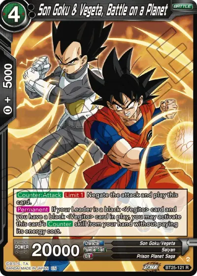 Son Goku & Vegeta, Battle on a Planet