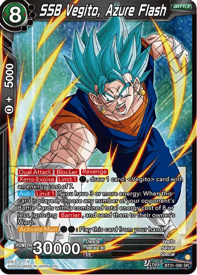 SSB Vegito, Azure Flash
