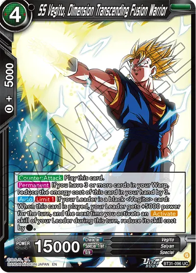 SS Vegito, Dimension Transcending Fusion Warrior