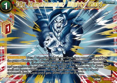 10x Kamehameha, Mighty Blast