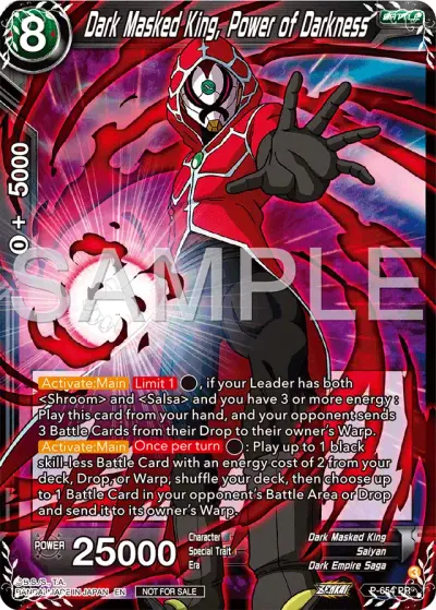 Dark Masked King, Power of Darkness