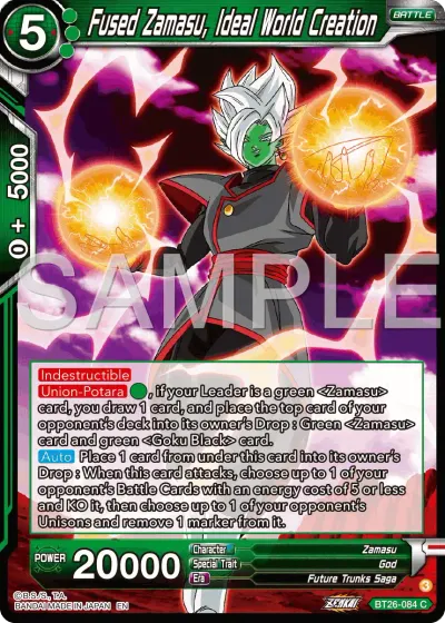 Fused Zamasu, Ideal World Creation