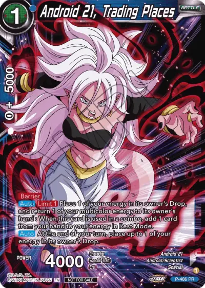 Android 21, Trading Places