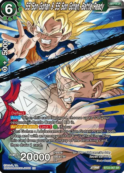SS Son Gohan & SS Son Goten, Battle Ready