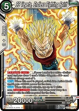 SS Vegeta, Endless Fighting Spirit