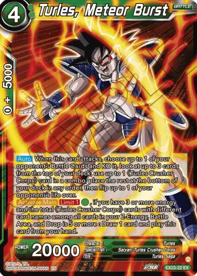 Turles, Meteor Burst