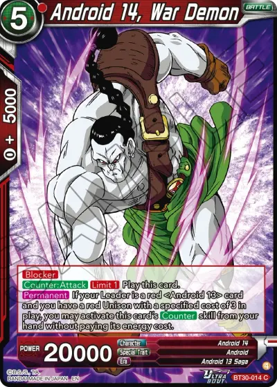 Android 14, War Demon